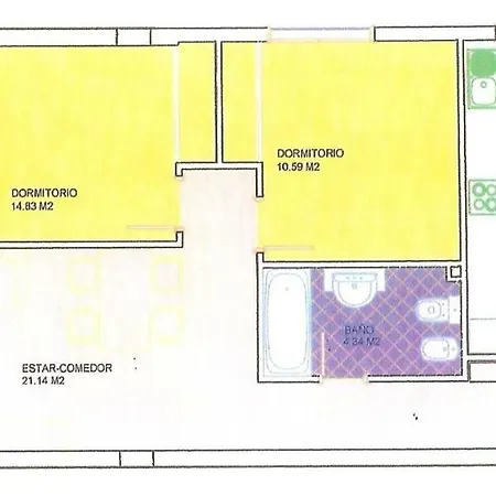 Apartamento Los Rosales Apartman